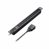 UGREEN 90519 PDU with eight IEC C13 outlets and mounting brackets