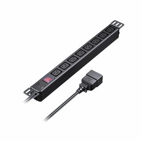 UGREEN 90519 PDU with eight IEC C13 outlets and mounting brackets
