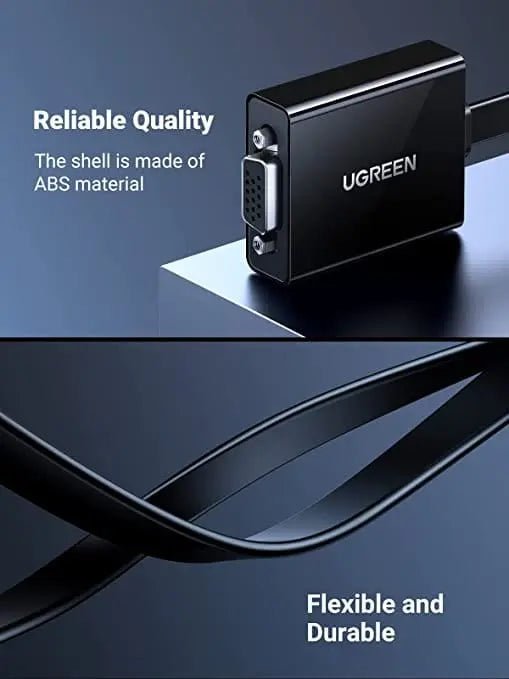 UGREEN Active HDMI Male to VGA Female Converter With 3.5 mm Audio Jack - Ugreen India