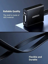 UGREEN Active HDMI Male to VGA Female Converter With 3.5 mm Audio Jack - Ugreen India