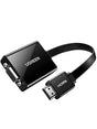 UGREEN Active HDMI to VGA Adapter with Audio, HDMI Male to VGA Female Converter with 3.5mm Audio Jack for Laptop, PC, Monitor, Projector – Black (40248) - Ugreen India