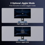 UGREEN Bluetooth 5.4 Adapter & Undetectable Mouse Jiggler, USB Bluetooth Dongle for Computer Laptop, USB Mouse Mover with Switch Button, Mouse Wiggler with 2 Jiggle Modes, Plug and Play (35994) - Ugreen India