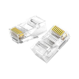 UGREEN Cat 6 U/UTP Unshielded Modular Plug Lan High - Speed Gigabit Network Compatible with Router Modem Smart TV PC & Laptop, 100 Pcs(60558) - Ugreen India