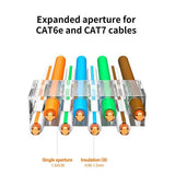 UGREEN Cat 7 Shielded Modular Plug Gold - plated 50U, 10 pcs (50634) - Ugreen India