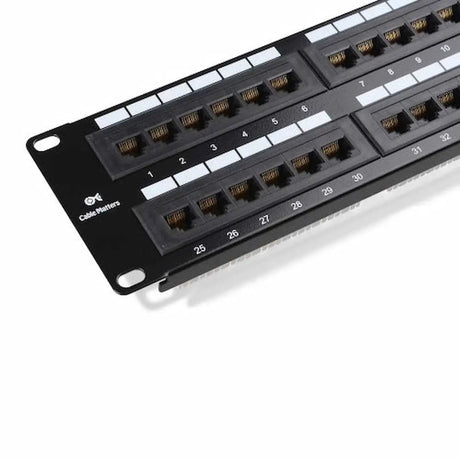 UGREEN Cat6 Patch Panel 24 - Port 1U Rack Mount, UTP Ethernet Network Panel for RJ45 LAN Cable Termination, Solid Construction for Data Center, Server, Office – (70423) - Ugreen India
