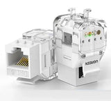 Ugreen CAT6 UTP Tool - Free Modular Information Outlet (i/o) Connector 180° (80452) - Ugreen India
