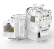 Ugreen CAT6 UTP Tool - Free Modular Information Outlet (i/o) Connector 180° (80452) - Ugreen India