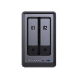 Ugreen DXP2800 Network Attached Storage 2 - Bay(SATA),Intel X86 12th Generation N Series 4 Cores 4 Threads, 8GB DDR5 RAM, 2.5GbE Lan port, eMMC 32GB, Diskless (25369) EU - Ugreen India