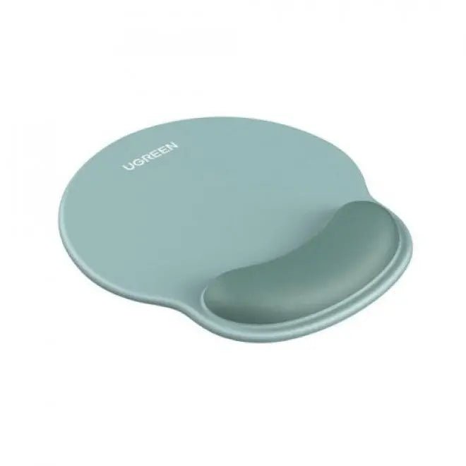 UGREEN Ergonomic Mouse Pad with Wrist Rest Support, Slow Rebound Memory Foam Mouse Mat, Pain Relief Typing, Desk Mouse Pad with Easy Glide Surface and Non - Slip PU Base for Gaming and Working, Black (25245) - Ugreen India