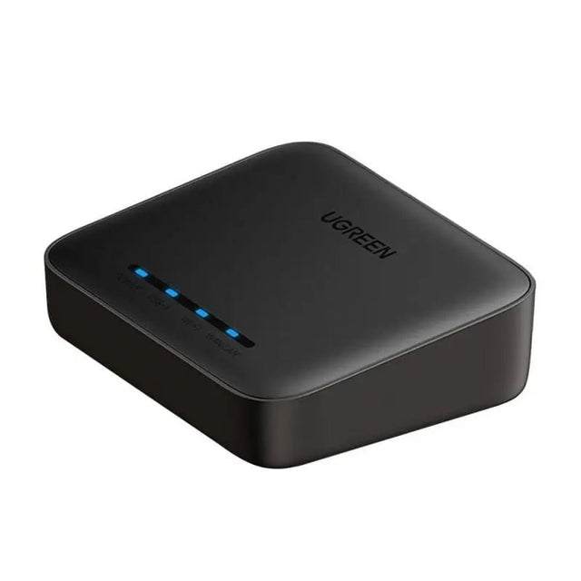UGREEN External USB Print Server, Network Print Server Adapter for RAW Printers over Ethernet, USB 2.0 to LAN Printer Sharing Device, Supports Multiple Users – Black (10941) - Ugreen India