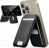 UGREEN for Magsafe Wallet, Magnetic Phone Wallet Compatible for iPhone, Adjustable Magnetic Wallet Stand Compatible with iPhone 16/15/14/13/12 Series (Mini Not Included), Black(45165) - Ugreen India