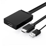 Ugreen Hdmi Male + Usb to DisplayPort Female Converter 4k@30Hz, 1080P@60Hz, 0.5m (40238) - Ugreen India