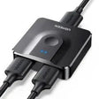 UGREEN HDMI Switch 2 In 1 Out, Bi - Directional HDMI Splitter Support 4K@60Hz, Full HD 1080P, 3D Compatible with TV, Monitor, Projector (50966) - Ugreen India