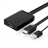 UGREEN HDMI + USB to DisplayPort Adapter, HDMI Male & USB to DP Female Converter Supports 4K@30Hz, 1080P@60Hz, 0.5M Cable for Monitor, Projector, HDTV (40238) - Ugreen India