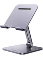 UGREEN Height Adjustable Aluminum Portable Mobile / Tablet Stand Compatible with ipad pro 12.9, 9.7, 10.5, ipad air Mini 4 3 2, iPhone 12 pro max, Nintendo Switch Tabletop etc. (40393) - Ugreen India