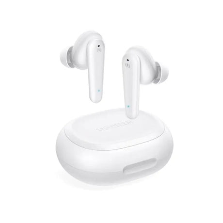 UGREEN HiTune T1 True Wireless Earbuds, Bluetooth 5.0 in - Ear Headphones with Deep Bass, Clear Calls, Touch Control, 27H Playtime with Charging Case, USB - C Fast Charging, Comfortable Fit – White (80650) - Ugreen India