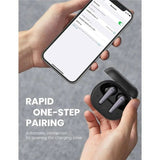 UGREEN HiTune T1 True Wireless Earbuds, Bluetooth 5.0 in - Ear Headphones with Deep Bass, Clear Calls, Touch Control, 27H Playtime with Charging Case, USB - C Fast Charging, Comfortable Fit – White (80650) - Ugreen India
