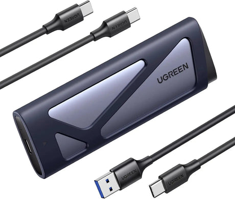 UGREEN M.2 NVMe SATA SSD Enclosure 10Gbps USB 3.2 Gen 2 for M and M&B Key Solid State Drive External Case Support UASP & Trim in Size 2230/2242 /2260/2280 SSDs (15813) - Ugreen India