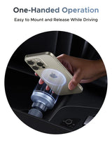 UGREEN 25W MagFlow Magnetic Wireless Car Charger (55967) – Qi2 & MagSafe Compatible Fast Charging Vent Mount