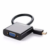 UGREEN Mini DisplayPort to VGA Adapter, Thunderbolt Compatible Mini DP Male to VGA Female Converter Supports 1080P for Monitor, Projector, HDTV – Black (10459) - Ugreen India