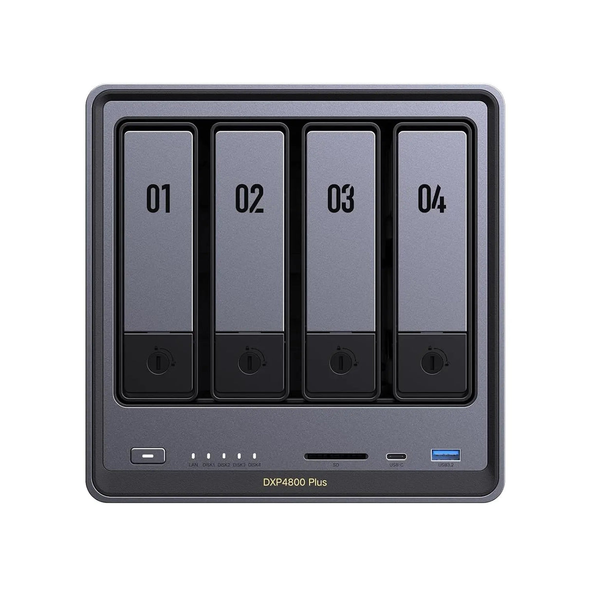 UGREEN NASync DXP4800 Plus, Intel Pentium Gold 8505 5 - Core CPU, 1 * 10GbE, 1 * 2.5GbE, 4K HDMI (Diskless/35261) EU - Ugreen India