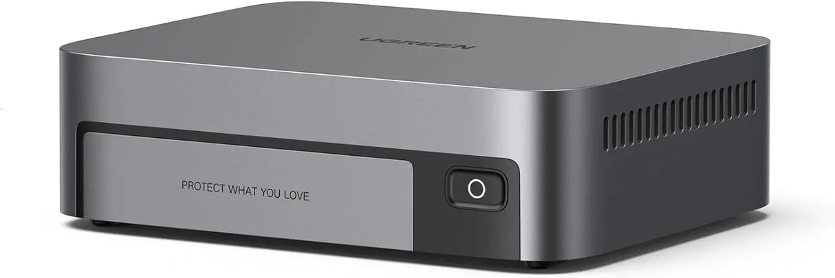 UGREEN NASync DXP480T Plus 4 - Bay All - Flash SSD NAS, Intel i5 1235u 10 - Core CPU, 8GB DDR5 RAM, 128G SSD, 10GbE Port, Wi - Fi6, 4*M.2 NVMe Slots, 8K HDMI, 2*TBT4, Network Attached Storage (Diskless/25892) EU - Ugreen India
