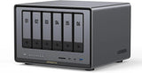 UGREEN NASync DXP6800 Pro 6 - Bay Desktop NAS, Intel i5 1235u 10 - Core CPU, 8GB DDR5 RAM, 128G SSD, 2 * 10GbE, 2 * M.2 NVMe Slots, 8K HDMI, 2 * TBT4, Network Attached Storage, Diskless (25899B) EU - Ugreen India