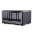 UGREEN NASync DXP8800 Plus 8 - Bay Desktop ,Diskless, Intel i5 1235u 10 - Core CPU, 2 * 10GbE, 128GB SSD, 8x SATA, 2x M.2 NVMe Slots, 10GbE, 8K HDMI, Thunderbolt 4 (35127B) EU - Ugreen India