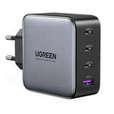 UGREEN 100W 4-Port 3C1A GaN Fast PD Charger Laptop Tablet Phone Desktop USB-C Wall Charger Multi Device Charging (40747)