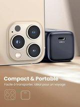 UGREEN Nexode 30W Mini GaN USB - C Charger (EU), Compact Fast Wall Charger with Power Delivery, Foldable Plug, Compatible with iPhone 15/14/13, iPad, Galaxy, Pixel & More (90666) - Ugreen India