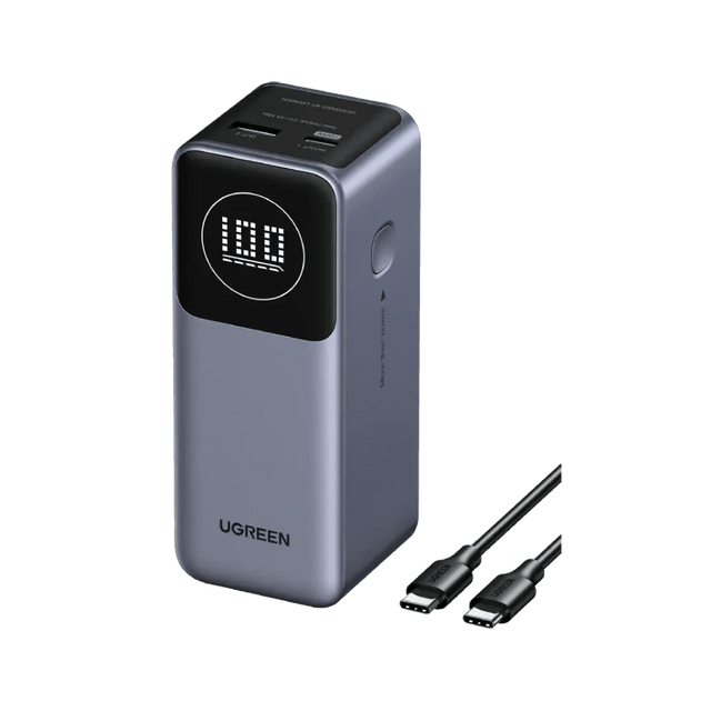 UGREEN Nexode Power Bank 12000mAh 100W with Smart Digital Display - Ugreen India