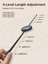 UGREEN USB-C to USB-C PD Fast Charging Retractable Cable 100W Max 1m (65905)