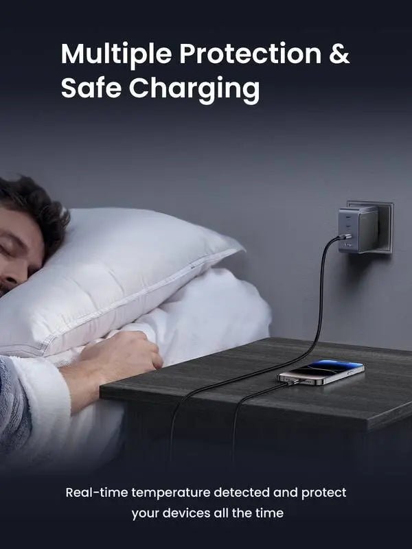 UGREEN Nexode S 100W 4 - Port GaN Fast Wall Charger, EU (35043) - Ugreen India