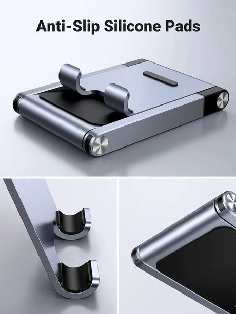 UGREEN Phone Stand for Desk Cell Phone Stand Holder Adjustable Height Phone Holder Foldable Portable Compatible with iPhone 13 Pro Max 12 11 XS XS XR iPhone SE Samsung Galaxy S22 Ultra 4 - 7.9'' (50324) - Ugreen India
