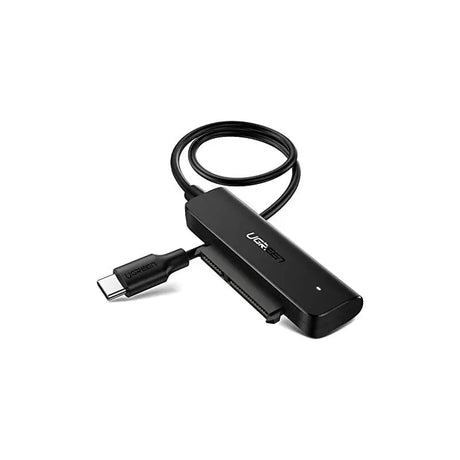 UGREEN SATA to USB C Adapter Cable, External Hard Drive Converter for 2.5" SSD and HDD, USB 3.1 Gen 2 6Gbps High Speed Data Transfer Cord Compatible with Samsung, Crucial, Kingston, WD, Seagate, Laptop, PC – Black (70610) - Ugreen India