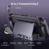 UGREEN Steam Deck Dock 9-in-1 USB-C Hub | 4K 120Hz Display, Gigabit Ethernet & 100W Fast Charging Steam Deck (55733)