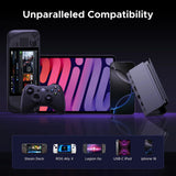 UGREEN Steam Deck Dock 9-in-1 USB-C Hub | 4K 120Hz Display, Gigabit Ethernet & 100W Fast Charging Steam Deck (55733)