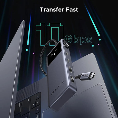 UGREEN Uno 6 In 1 USB - C Hub with 10Gbps 2*USB - C & 2*USB - A Data Ports, 1*PD, 1*4K@60Hz HDMI for MacBook Pro/Air, iPad Pro, Surface, XPS, Thinkpad and More (35998) - Ugreen India