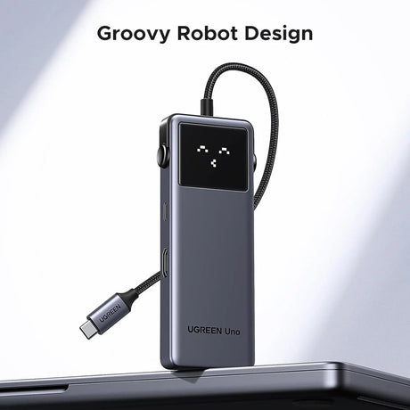 UGREEN Uno 6 In 1 USB - C Hub with 10Gbps 2*USB - C & 2*USB - A Data Ports, 1*PD, 1*4K@60Hz HDMI for MacBook Pro/Air, iPad Pro, Surface, XPS, Thinkpad and More (35998) - Ugreen India