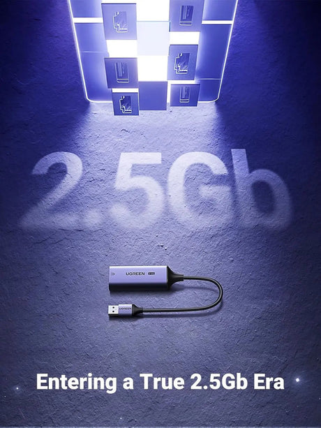 UGREEN USB 3.0 to Ethernet Adapter 2.5Gb, Aluminum, LAN Ethernet Dongle for Laptop - Ugreen India