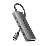 UGREEN USB C Hub 10Gbps, 4 Ports Aluminum USB 3.2 Splitter with 2 USB - C and 2 USB - A Data Ports (30758) - Ugreen India