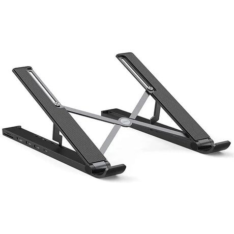 UGREEN USB C Laptop Docking Station, 4 Levels Adjustable Foldable Portable Desktop Stand with USB C/4K HDMI TF/SD/2*USB 3.0 Ports Compatible with MacBook's, HP, Dell, Acer, Asus, Lenovo and More (80551) - Ugreen India