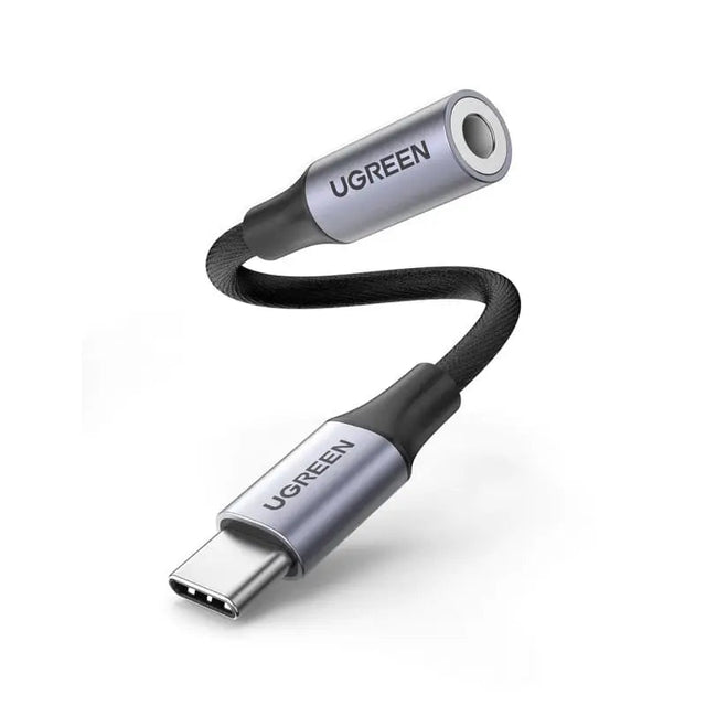 UGREEN USB C Male to 3.5mm Female Audio Adapter - Ugreen India
