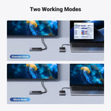 UGREEN Wireless Transmitter and Receiver TX USB - C(DP Protocol) and RX HDMI 1080P@60Hz 5G WiFi Transmission Compatible with Cellular/Computer/Laptop/Camera/TV Box/DVD/TIKTOK/Neflix (98FT/30M) (DP Protocol) (35031A) - Ugreen India