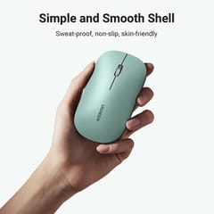 UGREEN 2.4G Silent Wireless Computer Optical Mouse With USB Receiver, 4000 DPI for PC, Laptop, Computer, Chromebook, MacBook - Green (90374)