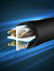 Ugreen 2m Cat 6 Core-8 U/UTP 1000Mbps Lan Cable For Connecting  a computer to a printer , router, switch box or other network element etc.(20160)