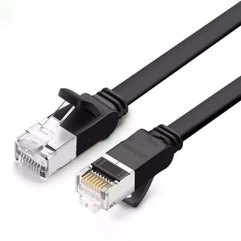 Ugreen 2m Cat 6 U/UTP 1000Mbps Pure Copper Flat Lan Cable For Connecting  a computer to a printer , router, switch box or other network element (50185)