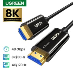UGREEN 10m 8K@60Hz Hdmi 2.1 Male to Male Fiber Optic Cable (80406)