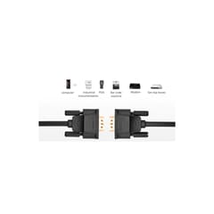 Ugreen 1.5m DB9 RS232 Female To Female Adapter Cable Connects your computer to device with RS-232 compatible (COM port) interface(20149)